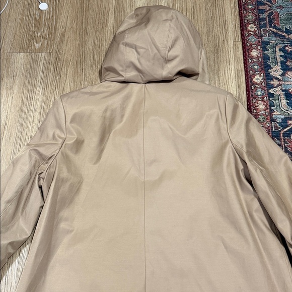 New Lauren Ralph Lauren Hooded Trench Coat in Tan XXL - Picture 6 of 8